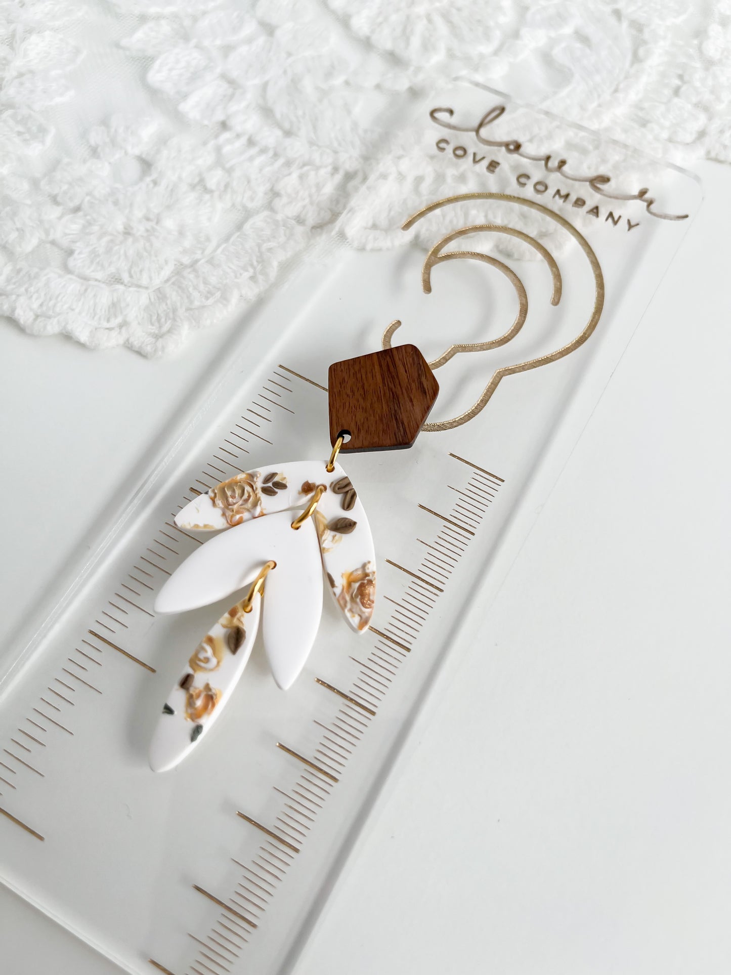 Fall Floral Earrings