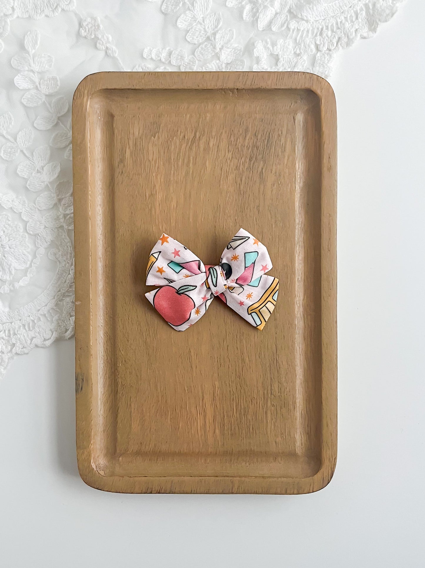 Back to School Bow
